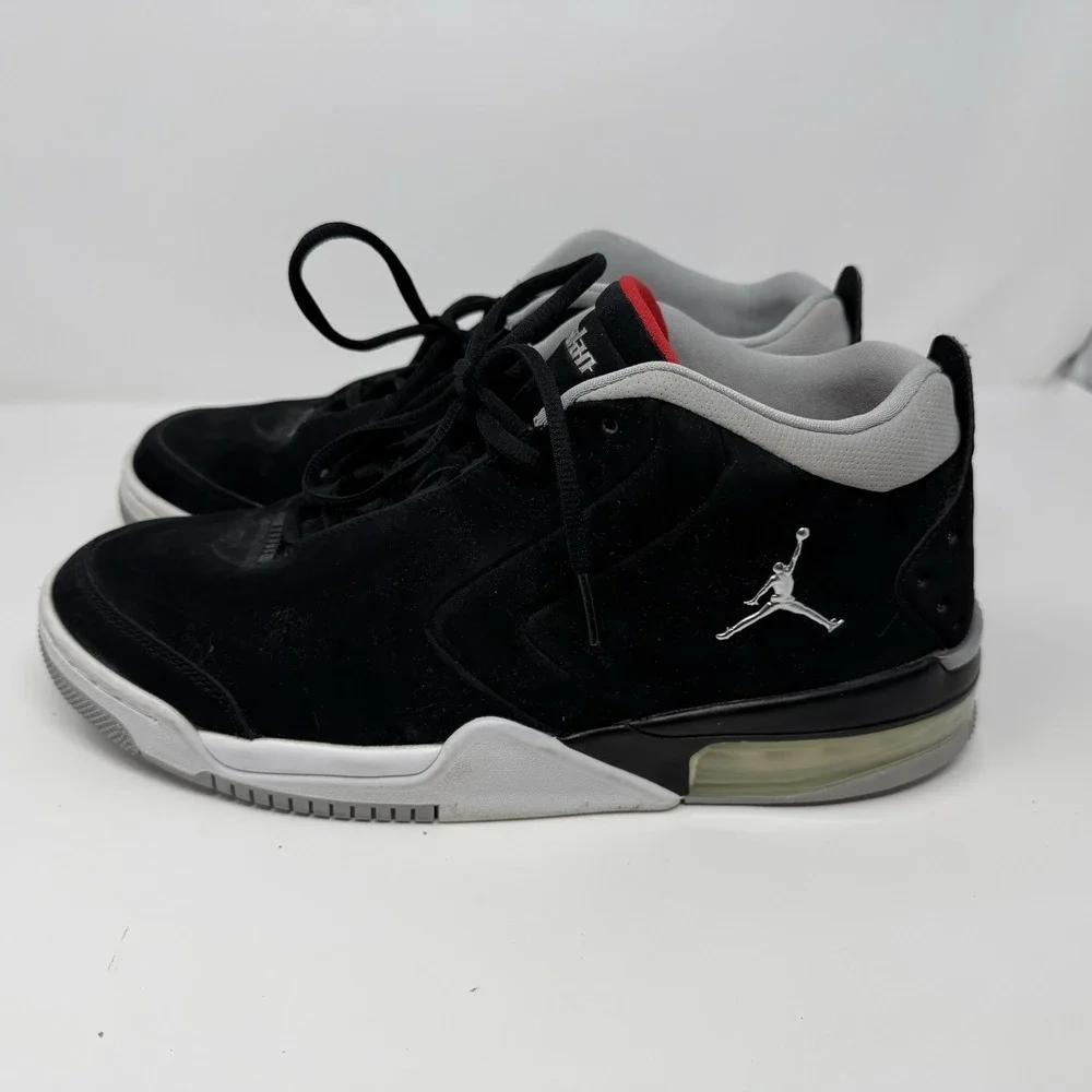 Air Jordan BV6273-001 Black Suede Shoes Men's Size 11 - Picture 4 of 10